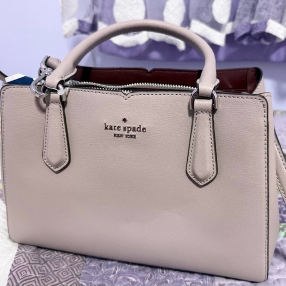 kate spade Soft Gray Satchel